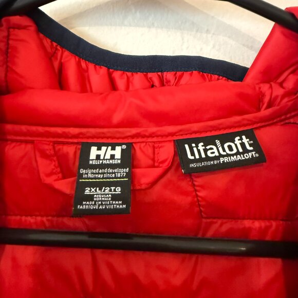 Navy Lifaloft Insulator Hoodie | Helly Hansen | XXL Men's - Picture 4 of 6